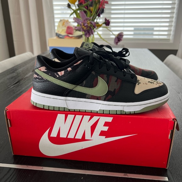Nike Other - Nike dunk Low’s Camo